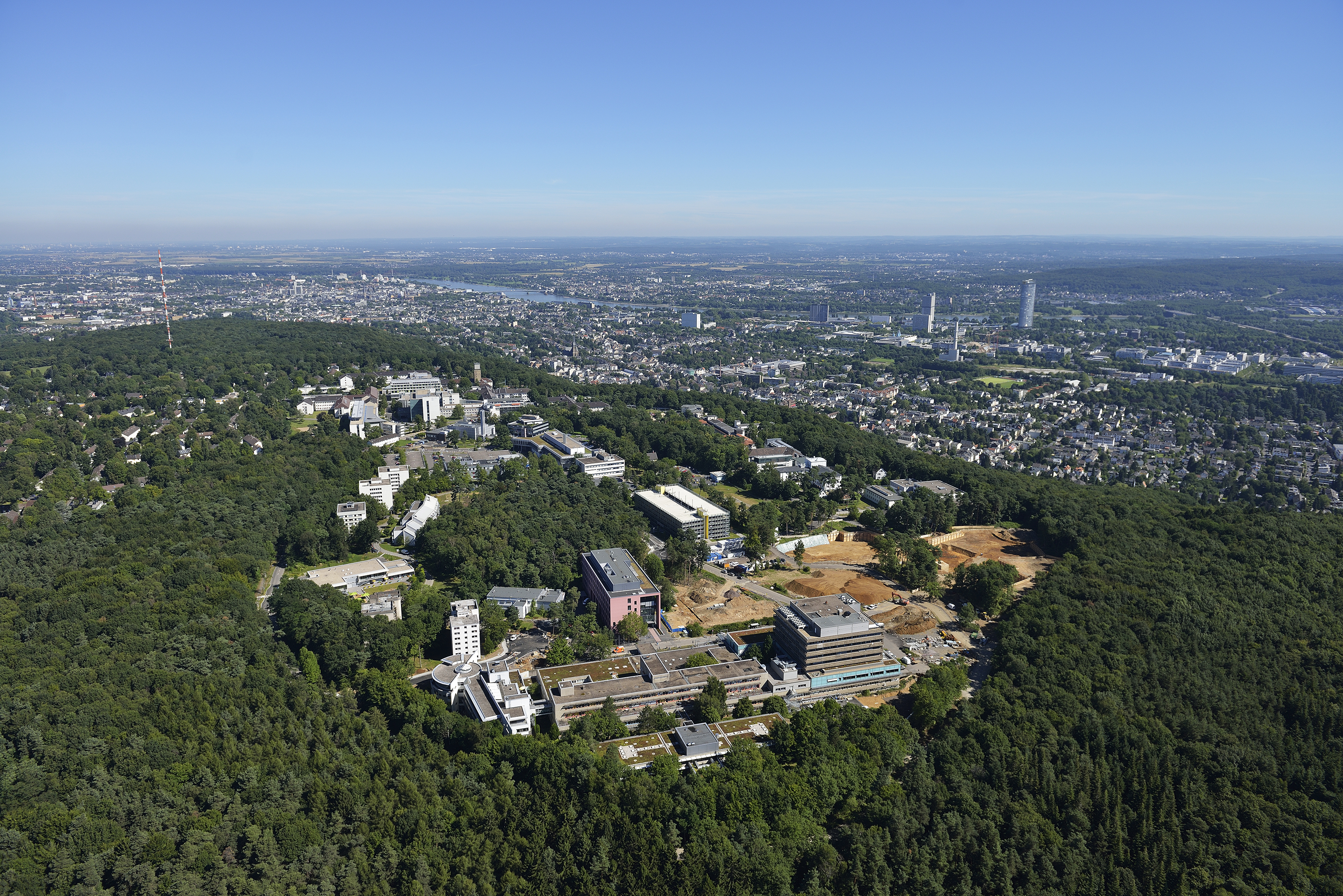 Luftbilder des Uniklinikums Bonn vom 2013-08-01