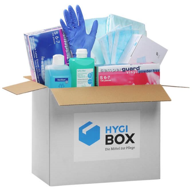 Hygiene-Box kostenfrei Pflege zuhause DE