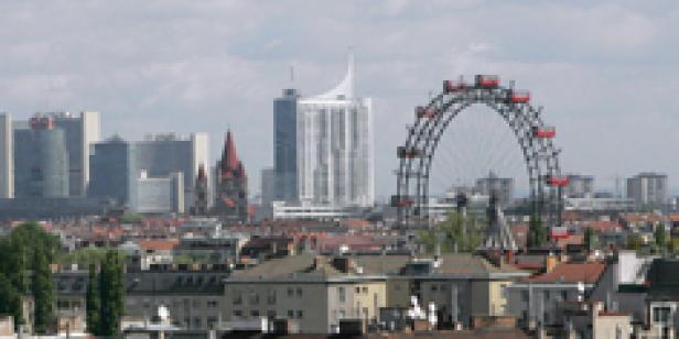 Wien-Panorama mit Riesenrad