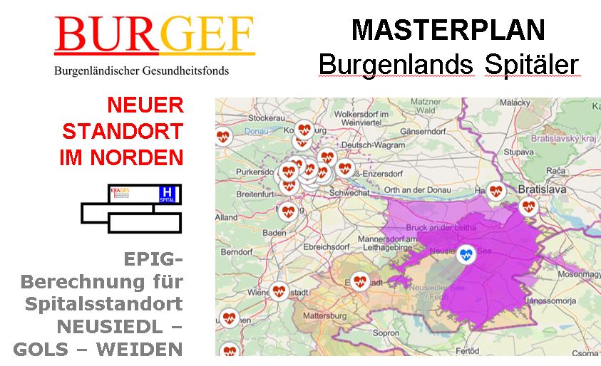 Burgenland Masterplan 2019 Spitalneubau Seewinkel