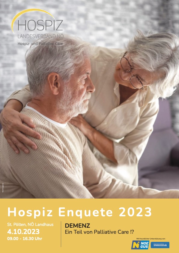 Hospizenquete 2023: Demenz - ein Teil von Palliative Care?!